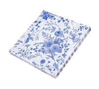 SOPOTUTU 100pcs Chic Floral Printed Paper Napkins Decorative Dinner Napkins for Parties Banquets and Home Use Versatile Lightweight Design with Smooth Surface