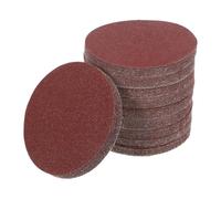 SOPOTUTU 100pcs Flocking Sandpaper Discs for Drill Grit Round Sanding Pads Sandpaper Grinding Discs for Wood Metal and Composite Surfaces Easy Swap Circular Polishing Pads