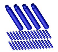 SOPOTUTU 100pcs Heat Erasable Fountain Pen Ink Refills Quick Drying Replaceable Smooth Writing for Office School Pen Use