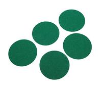 SOPOTUTU 10pcs Air Hockey Pusher Pads Replacement Durable Felt Ice Hockey Cloth Parts for Accessories Comfortable Grip for Competitive Play
