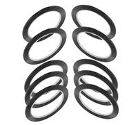 SOPOTUTU 10PCS Black Self-adhesive Marking Tape Strong Grip Drafting Grid Lines for Whiteboards Glass Metal Plastic Ceramic Craft Art Charts