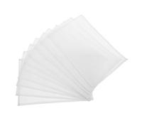 SOPOTUTU 10pcs Blank Race Numbers for Sports Events Reusable Running Bibs for Track Meets Marathon Athletic Competitions Easy to Write Personal Info Both Sides