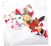 SOPOTUTU 10pcs Christmas Finger Puppets Adorable Cartoon Doll for Storytelling Teaching Creative Play Educational Colorful Hand Puppets Gifts