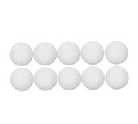 SOPOTUTU 10pcs Foam Golf Practice Balls Realistic Feel Stress Relief Squeeze for Indoor Outdoor Golf Training and Party Favors