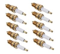 SOPOTUTU 10pcs Gasoline Generator Spark Plugs for Gardening Equipment Fine Workmanship Easy Installation Replaceable Engine Plugs Stroke Generators