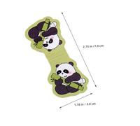 SOPOTUTU 10pcs Magnetic Panda Bookmarks Set, Small Cute Cartoon Reading Clips for Students Teens, Decorative Magnetic Page Markers for School and Office Use