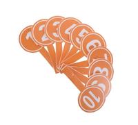SOPOTUTU 10PCS Team Competition Score Paddles Handheld Boards with High Contrast for Classroom Voting and Event Scoring Lightweight Portable Design for Audience Participation