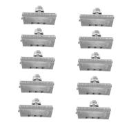 SOPOTUTU 10pcs Wear-resistant Bicycle Brake Pads Rubber Composite Silent Bike Brake Blocks for Road Mountain City Folding Bikes Low Noise Rim-friendly Performance