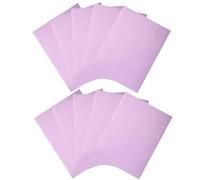 SOPOTUTU 125 Sheets Waterproof Disposable Paper Table Mat for Skin Care and Nail Exercises, Purple Non-woven Fabric with Strong Water Absorption and Absorbent Feature