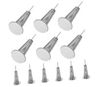 SOPOTUTU 12pcs Car Dashboard Spring Bases for Shaking Head Dolls Expandable Swing Springs for DIY Craft Accessories Compact Lightweight Adhesive Supports for Dolls