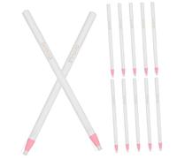SOPOTUTU 12pcs Peel Off Wax Pencils Tear Off Line Pens for Clothing Marking Tailor Craft Sewing Embroidery Projects