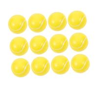 SOPOTUTU 12pcs Tennis Stress Balls Foam Squeeze Fidget for Adults and Soft Elastic Squeeze Ball for Relaxation Physiotherapy Party and Stress Relief