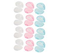 SOPOTUTU 12pcs Transparent Pacifier Storage Case Lightweight PP Organizer Box for Travel Outdoor Park Dustproof Portable Pacifier Holder with Fast Visual Access and Solid Protection