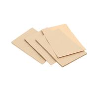 SOPOTUTU 150 Sheets Vintage Kraft Writing Paper Blank Letter Paper for Thank You Notes Love Letters Poems Invitations Retro Stationery for Christmas Weddings Parties