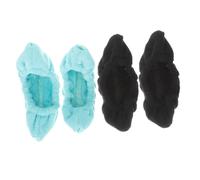 SOPOTUTU 2 Pairs Microfiber Skate Blade Protectors Ice Skate Covers with Absorbent Material Walkable Concrete Bottom Unisex Youth and Adult Use