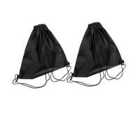 SOPOTUTU 2 Pcs Capacity Oxford Fabric Drawstring Bags for Motorcycle Helmet and Sports Equipment Storage Portable Lightweight Cinch Sack for Travel and Gym Use