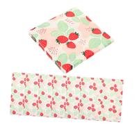 SOPOTUTU 20 Sheets Strawberry Themed Party Napkins for Dinner Decorative Paper Table Napkins with Creative Printed Design Household Party Supplies for Birthday and Holiday Celebrations