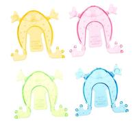 SOPOTUTU 200Pcs Mini Plastic Press Tail Leap Fun Party Favors for Birthday Gift Random Colors Random Color