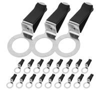 SOPOTUTU 20Pcs Black Car Air Freshener Vent Clips with Rotatable Air Conditioner Outlet Clips for Vehicle Interior Decor and Fragrance Diffuser Accessories