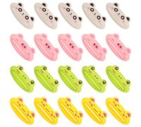 SOPOTUTU 20pcs Cartoon Toothpaste Squeezer Dispenser for Adults Manual Tube Extruder for Bathroom Use Easy to Clean and Space-Saving Oral Care Accessory