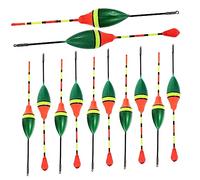 SOPOTUTU 20Pcs Fishing Floats Brightly Colored Fishing Bobbers for Outdoor Angling Tackle for Beginners Professionals Versatile Situations Random Color