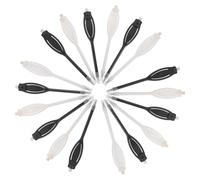 SOPOTUTU 20pcs Golf Scoring Pencils Golf Pencils for Tournaments Plastic Comfortable Grip Portable 4.80x0.59x0.20in 2h Hardness Refills for Casual Games and Professional Tournaments