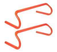 SOPOTUTU 2pc Football Training Hurdles for Agility Drills Soccer Practice Equipment for Boys and Girls Youth Exercise Speed Training Obstacles Detachable Design