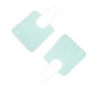 SOPOTUTU 2pcs Adult Bibs for Eating Elderly Protective Cotton Absorbent Mealtime Clothing Protectors for Seniors Disabled Patients Nursing Home Use
