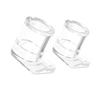 SOPOTUTU 2pcs Clear Acrylic Pet Ant Feeder and Water Bowl Multi Functional Dish for Ants Reptiles and Small Animals Spacious Capacity for Hydration and Feeding Supplies