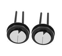 SOPOTUTU 2pcs Dual Flushing Toilet Button Replacement Push Button for Dual Flush Toilets Easy to Install for Home and Hotel Use Random Color