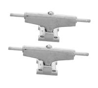 SOPOTUTU 2pcs Fingerboard Trucks Replacement Parts Split Design Alloy Finger Skateboard Accessories for Professional Board Quick Installation