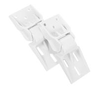 SOPOTUTU 2pcs Freezer Door Hinge Replacement Fridge Clip Hinge for Household and Commercial Refrigerators Easy Installation Plastic Hook Design