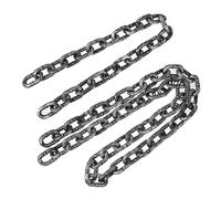 SOPOTUTU 2pcs Halloween Plastic Chain Props Realistic Fetters for Prisoner Costume Decorative Chains for Stage Performance Cosplay and Party Decoration
