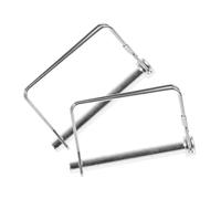 SOPOTUTU 2pcs Heavy Duty Trailer Safety Pins for Rv Accessories Locking Hitch Pin Clips for Boat Trailers and Farm Equipment Easy Installation Reliable Towing Security