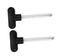 SOPOTUTU 2pcs Heavy Duty Weight Stack Extension Pin Φ for Gym Machines Fitness Equipment Pull Pin Replacement Easy to Use for Strength Training Accessories
