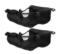 SOPOTUTU 2pcs Large Capacity Stroller Storage Pouch for Baby Essentials Oxford Cloth Stroller Basket Organizer with Easy Disassembly Design and Shopping Basket Use by Moms