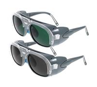 SOPOTUTU 2pcs Lightweight Protective Welding Goggles with Vent Design for Dust and Splash Resistance Shockproof and Safety Glasses for Electric Welding and Industrial Use