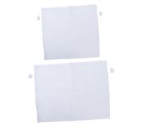 SOPOTUTU 2pcs Mesh Bath Storage Bags with Suction Cups, Hanging Bathroom Organizer Pouches 45x35cm 37x36cm, Multipurpose Bath Holders with Handles and Pet