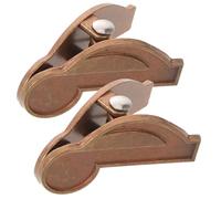 SOPOTUTU 2pcs Metal Notebook Clip Cute Paper Clips for Invoice Bill Sorting Office Supplies Creative Stationery Music Note Book Marking Home Office Organization