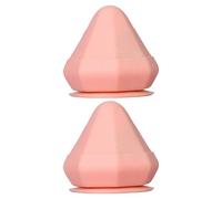 SOPOTUTU 2pcs Mountable Massage Balls with Suction Cup for Trigger Point Therapy Portable Self-Massager for Back Neck Foot Leg Muscle Relaxation Home Workout Office Use