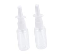 SOPOTUTU 2Pcs Nasal Irrigator Spray Bottles Practical Nose Cleaner Tools for Blocked Nose Relief Smooth Pet Plastic Surface