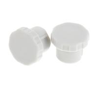 SOPOTUTU 2Pcs Plastic Playpen Screw Covers for Playpen Safety - Childproof Nut Caps for Indoor and Outdoor Game Fence Fixing Accessories