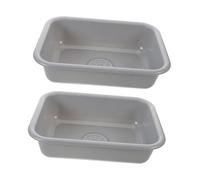 SOPOTUTU 2pcs Play Kitchen Sink for Boys Realistic Simulation Pretend Cooking Sink Accessories Educational Role Play for Cognitive and Social Development