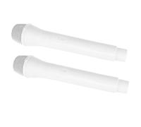 SOPOTUTU 2pcs Realistic Simulation Microphone Props for Karaoke Parties and Pretend Play and Safe Design for Birthdays and Family Gatherings