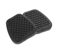 SOPOTUTU 2pcs Replacement Car Pedal Covers Non-slip Rubber Clutch Brake Pads for Fit City Grace Interior Foot Pedals Wear-resistant Cushioned Feel Easy Installation