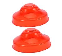 SOPOTUTU 2pcs Reusable Detector Cover Plastic Fire Alarm Protector for Cooking Baking Dust and Stain Resistant Minimalist Design for Home Commercial Hotel Use