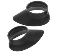 SOPOTUTU 2pcs Rubber Eyepiece Covers Sleeve Soft Rubber Eye Shields for Telescope Microscope Binoculars Fit Comfortable Viewing Eye Cup Protectors