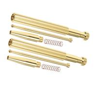 SOPOTUTU 2Pcs Solid Copper Ear Point Probe Pen with Spring Loaded Body Acupressure Tool for Safe Ear Acupuncture Point Search and Pressure Application