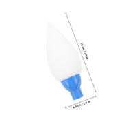 SOPOTUTU 2pcs Sponge Brush Pen Replacement Tips for Ground Calligraphy Pen Water Writing Nibs for Outdoor Painting and Writing Soft Absorbent Sponge Heads for Park and Square Use