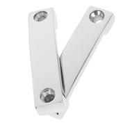 SOPOTUTU 2pcs Stainless Steel Pad Eye Strap for Boat Tie Down Heavy-duty Webbing Clamp with High Strength and UV Resistant Construction Footman Loop for Secure Boat Hardware Applications